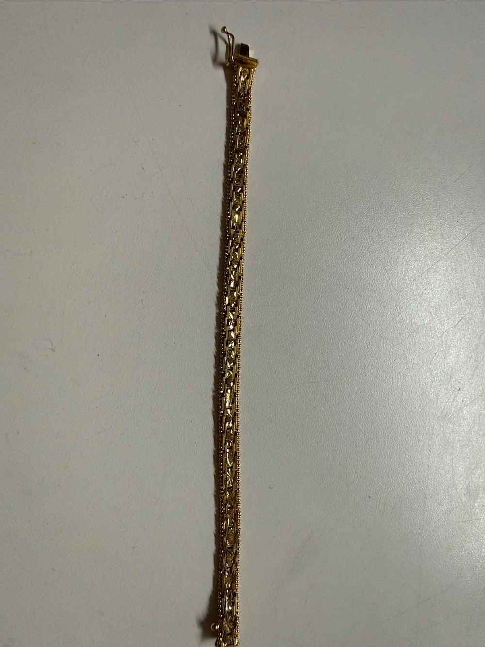 Vintage 926 Gold Tone Multi-Chain Bracelet